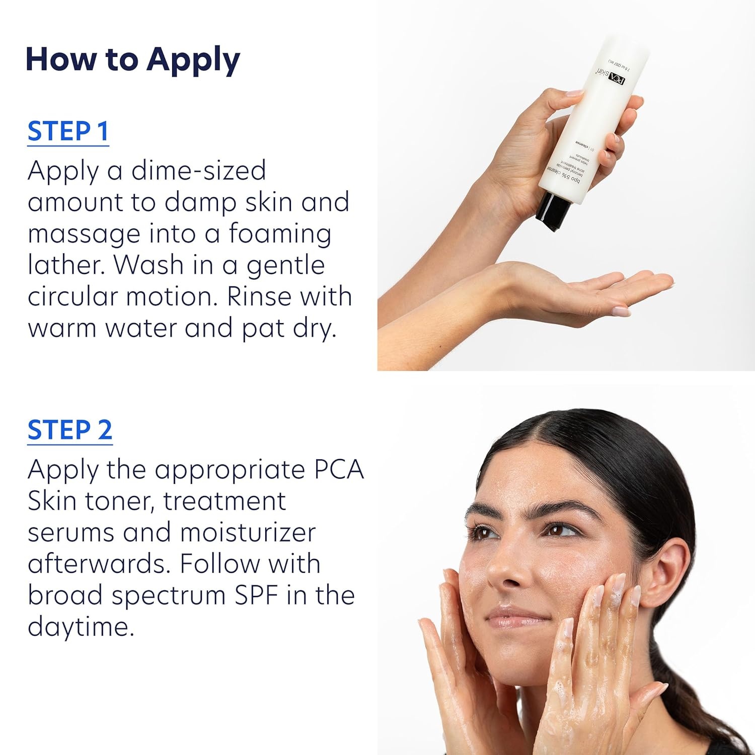 image:imagePCA SKIN 5 Benzoyl Peroxide Face Wash Foaming Acne Facial Cleanser for Oily and Acne Prone Skin Eliminates Existing Acne and Helps Prevent Future Breakouts Cleanses and Calms 70 Oz Bottle