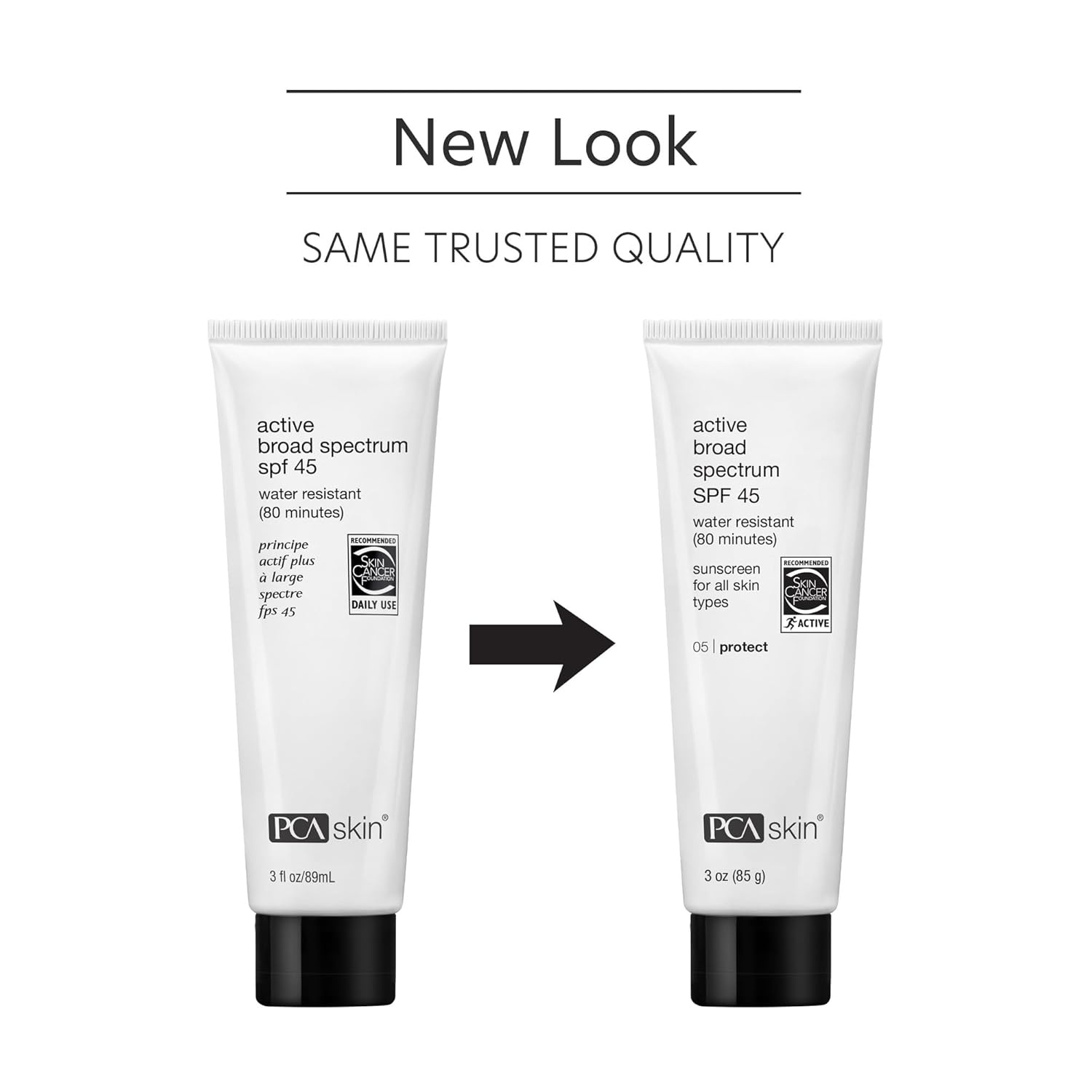 image:imagePCA SKIN Active Broad Spectrum SPF 45 Zinc Oxide WaterResistant Face amp Body Sunscreen Lotion ReefFriendly Oxybenzone amp OilFree Formula 3 fl oz