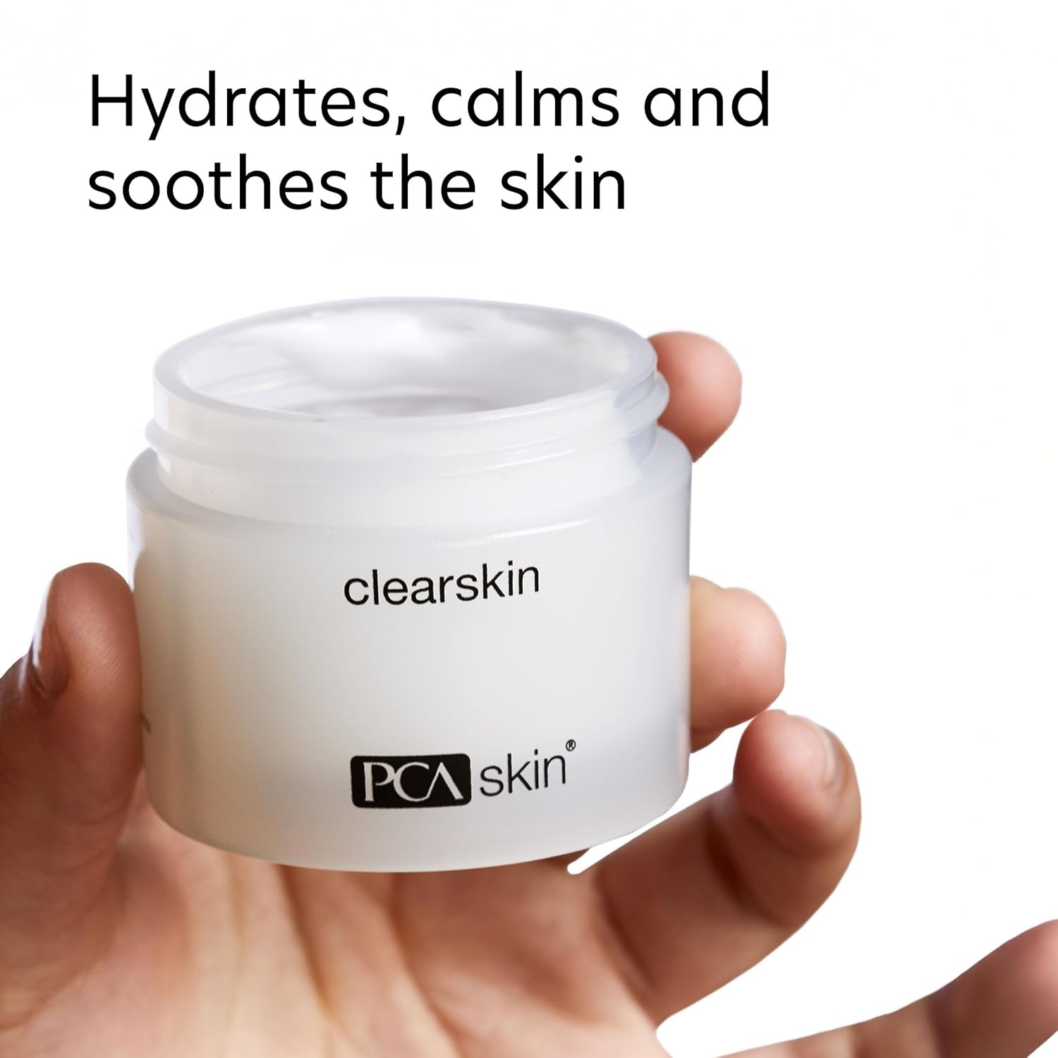 image:imagePCA SKIN Clearskin Lightweight Face Moisturizer for Oily Skin Daily Hydrating Facial Moisturizer for Oily AcneProne and Sensitive Skin Quick Absorbing Reduces Discolorations 17 oz Jar