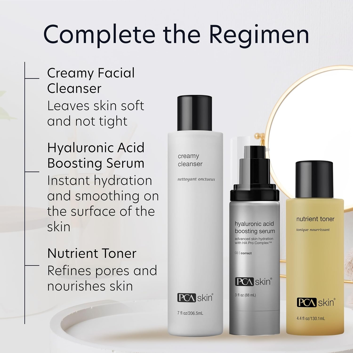image:imagePCA SKIN Creamy Moisturizing Face Cleanser Gentle Daily Face Wash for Dry and Sensitive Skin Leaves Skin Feeling Soft and Smooth Helps Remove Makeup Dirt and Impurities from Skin 70 oz Bottle