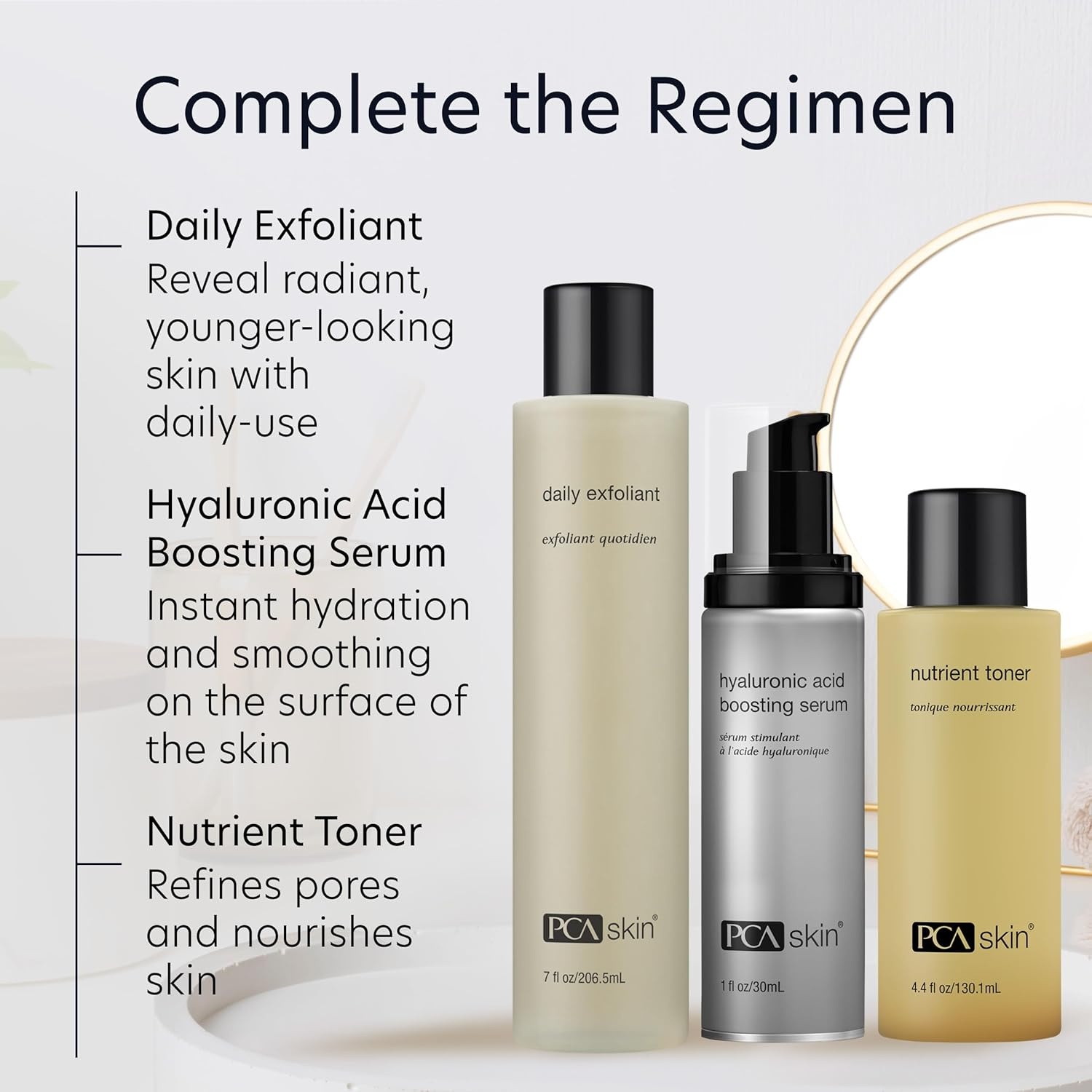 image:imagePCA SKIN Daily Face Exfoliant Cleanser Moisturizing Face Wash Gently Cleanses Dirt Debris and Other Impurities From Skin Facial Cleanser Made with Renewable Exfoliants 70 oz Bottle