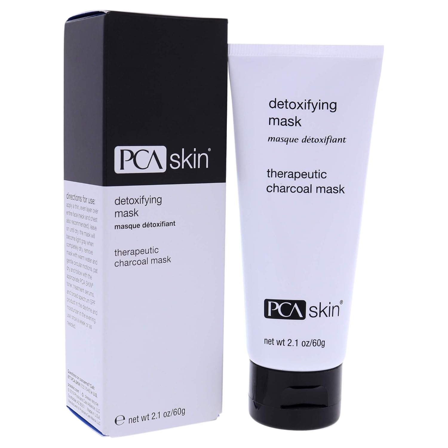 image:imagePCA SKIN Detoxifying Skin Care Face Mask Charcoal amp Clay Skincare Facial Treatment for Minimizing Pores amp Blackheads 21 oz