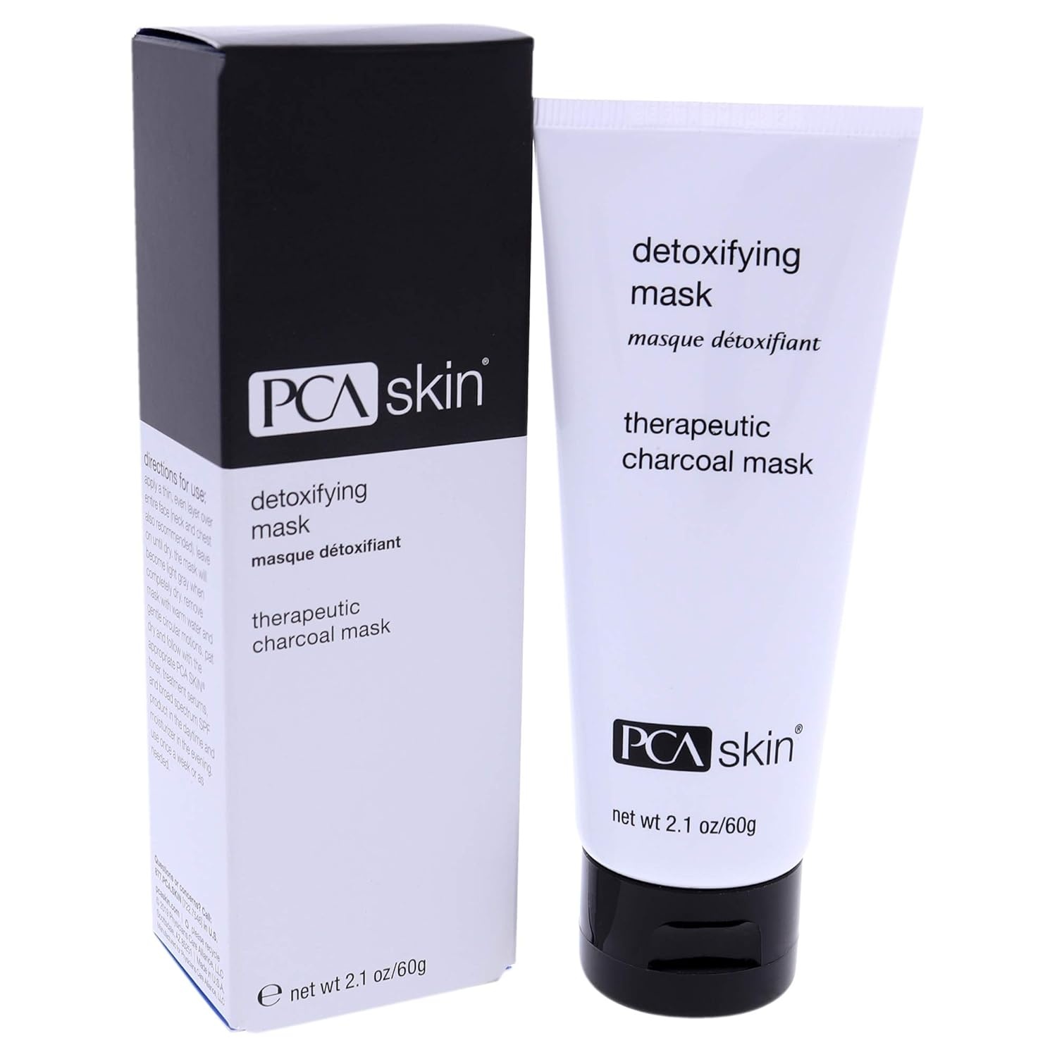 image:imagePCA SKIN Detoxifying Skin Care Face Mask Charcoal amp Clay Skincare Facial Treatment for Minimizing Pores amp Blackheads 21 oz