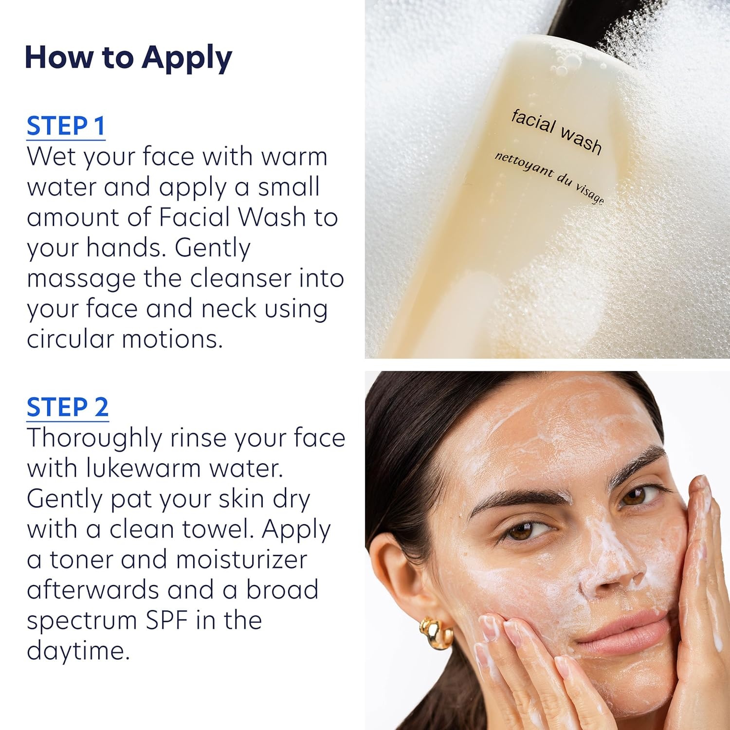 image:imagePCA SKIN Gentle Foaming Face Wash Hydrating Facial Cleanser Removes Makeup and Hydrates and Purifies Skin Good for Sensitive Combination Normal and AcneProne Skin Gentle Face Wash7 Ounce Pack of 2