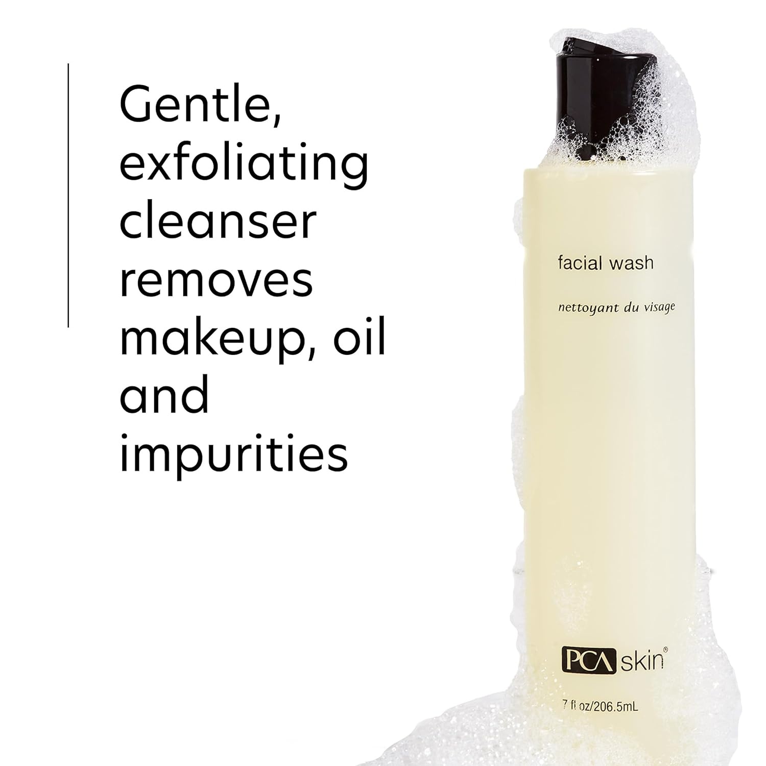 image:imagePCA SKIN Gentle Foaming Face Wash Hydrating Facial Cleanser Removes Makeup and Hydrates and Purifies Skin Good for Sensitive Combination Normal and AcneProne Skin Gentle Face Wash7 Ounce Pack of 2