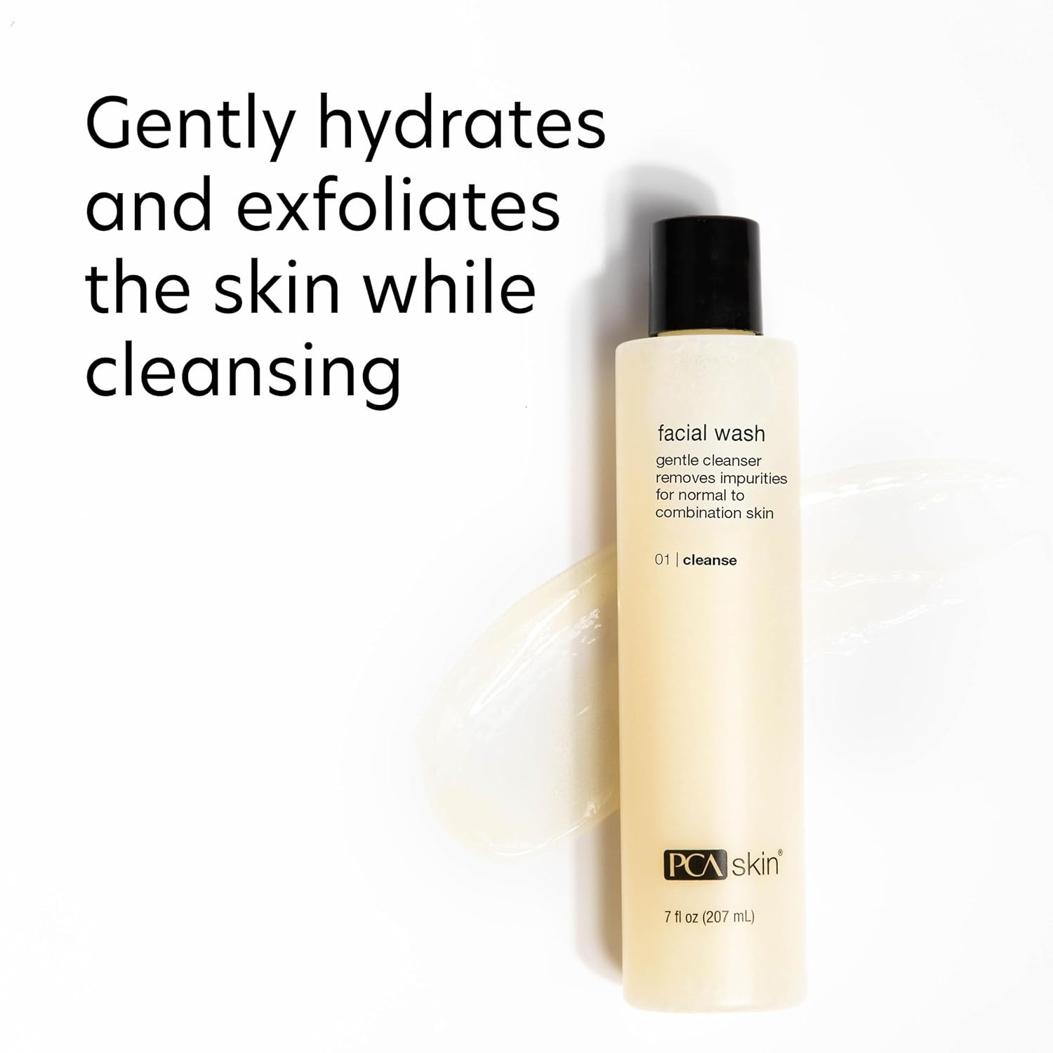 image:imagePCA SKIN Gentle Foaming Face Wash Hydrating Facial Cleanser Removes Makeup and Hydrates and Purifies Skin Good for Sensitive Combination Normal and AcneProne Skin Gentle Face Wash7 Fl Oz Pack of 1