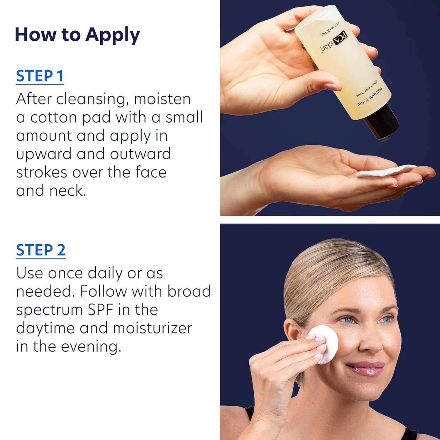 image:imagePCA SKIN Hydrating Toner for Face Nutrient Face Toner for Sensitive Skin Dry Skin and Aging Skin Helps Refine Brighten and Exfoliate The Face and Neck Safe for All Skin Types 44 oz Bottle