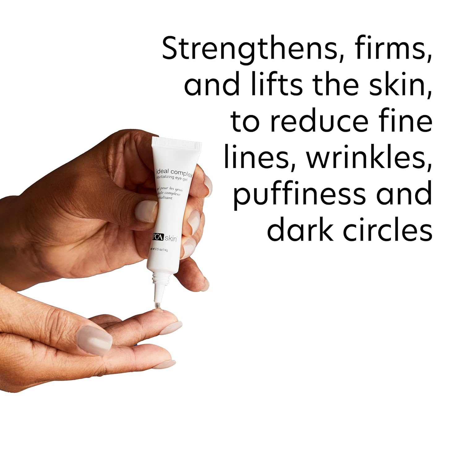 image:imagePCA SKIN Ideal Complex Revitalizing Eye Gel Lightweight AntiAging Eye Treatment for Dark Circles Safe for use on Eyelids05 Fl Oz Pack of 1