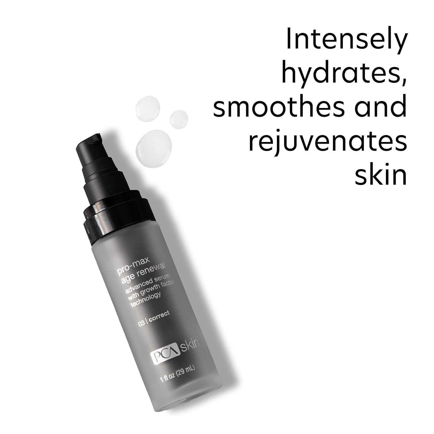 image:imagePCA SKIN Pro Max Age Renewal Anti Aging Serum Anti Aging Face Serum for Reducing Wrinkles and Sagging Skin Helps Lift and Firm Skin on Face and Neck Safe For All Skin Types024 Fl Oz Pack of 1