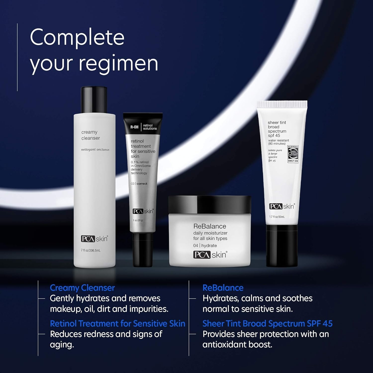 image:imagePCA SKIN Retinol Treatment for Sensitive Skin Anti Aging Face Serum to Gently Reduce Redness amp Minimize Fine Lines amp Wrinkles Contains Vitamin A amp Hydrating Niacinamide 1 oz