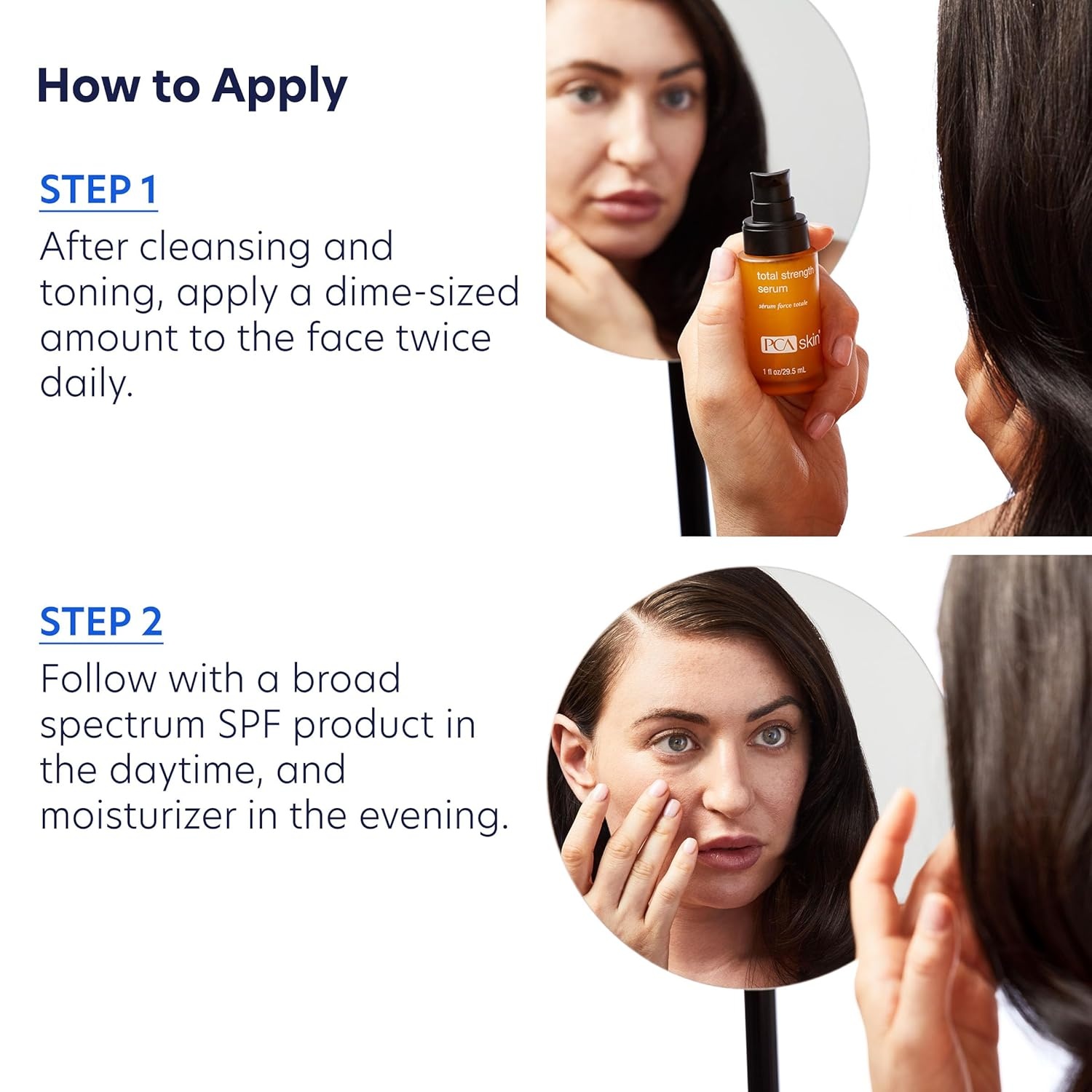 image:imagePCA SKIN Total Strength Serum Plumping amp Firming Skin Treatment with Epidermal Growth Factors amp Peptides 1 oz1 Fl Oz Pack of 1
