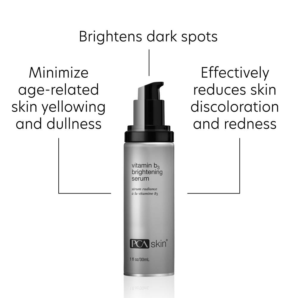 image:imagePCA SKIN Vitamin B3 Brightening Serum Anti Aging Serum for Dark Spots and Skin Discoloration Made with Hydrating Niacinamide and Antioxidants Helps Minimize Redness and Uneven Skin Tones 10 Pump