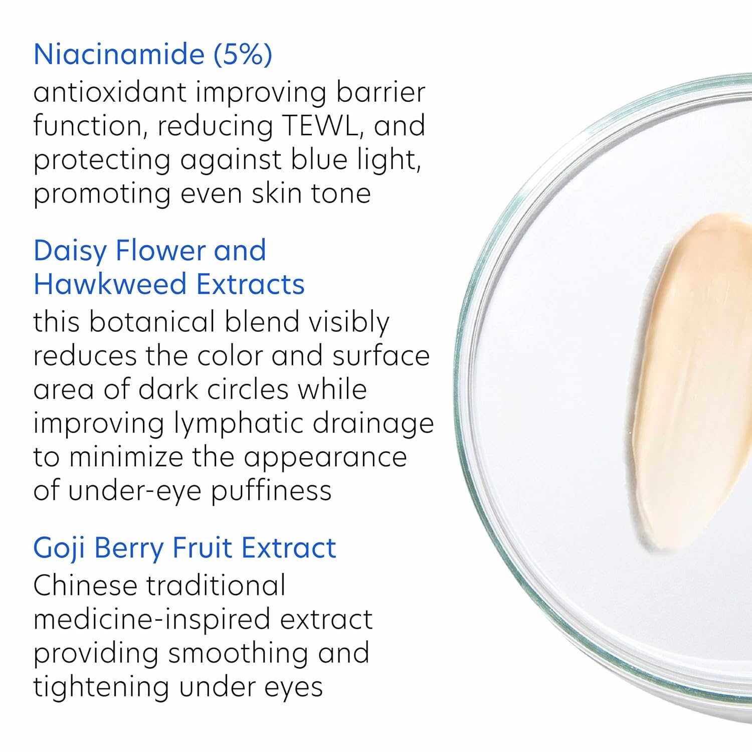 image:imagePCA SKIN Vitamin B3 Eye Brightening Cream Eye Brightener For Bright Eyes Dark Circles Wrinkles and Uneven Skin Tones Anti Aging Eye Cream Formulated with Niacinamide 1 oz Tube