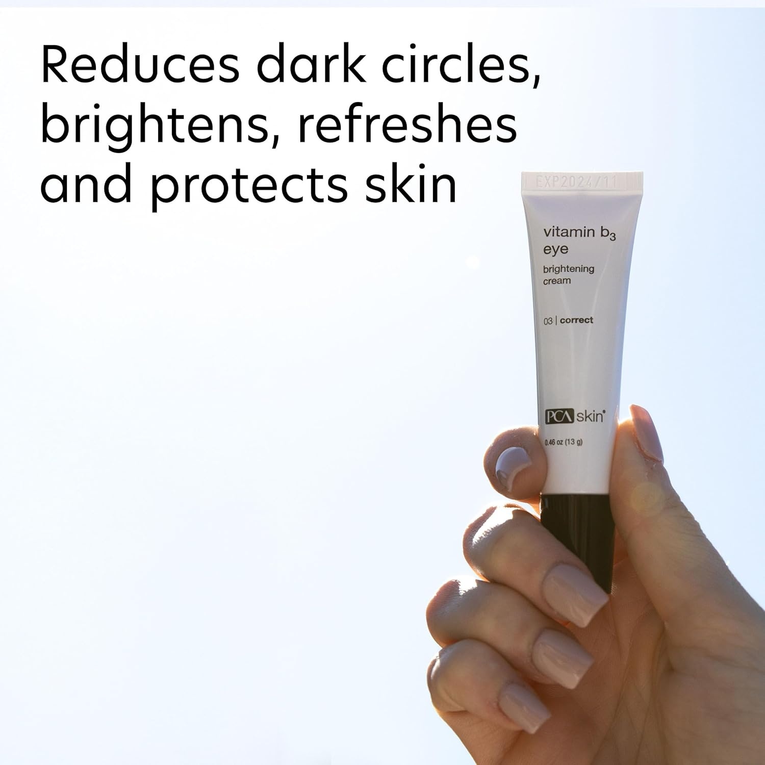 image:imagePCA SKIN Vitamin B3 Eye Brightening Cream Eye Brightener For Bright Eyes Dark Circles Wrinkles and Uneven Skin Tones Anti Aging Eye Cream Formulated with Niacinamide 1 oz Tube