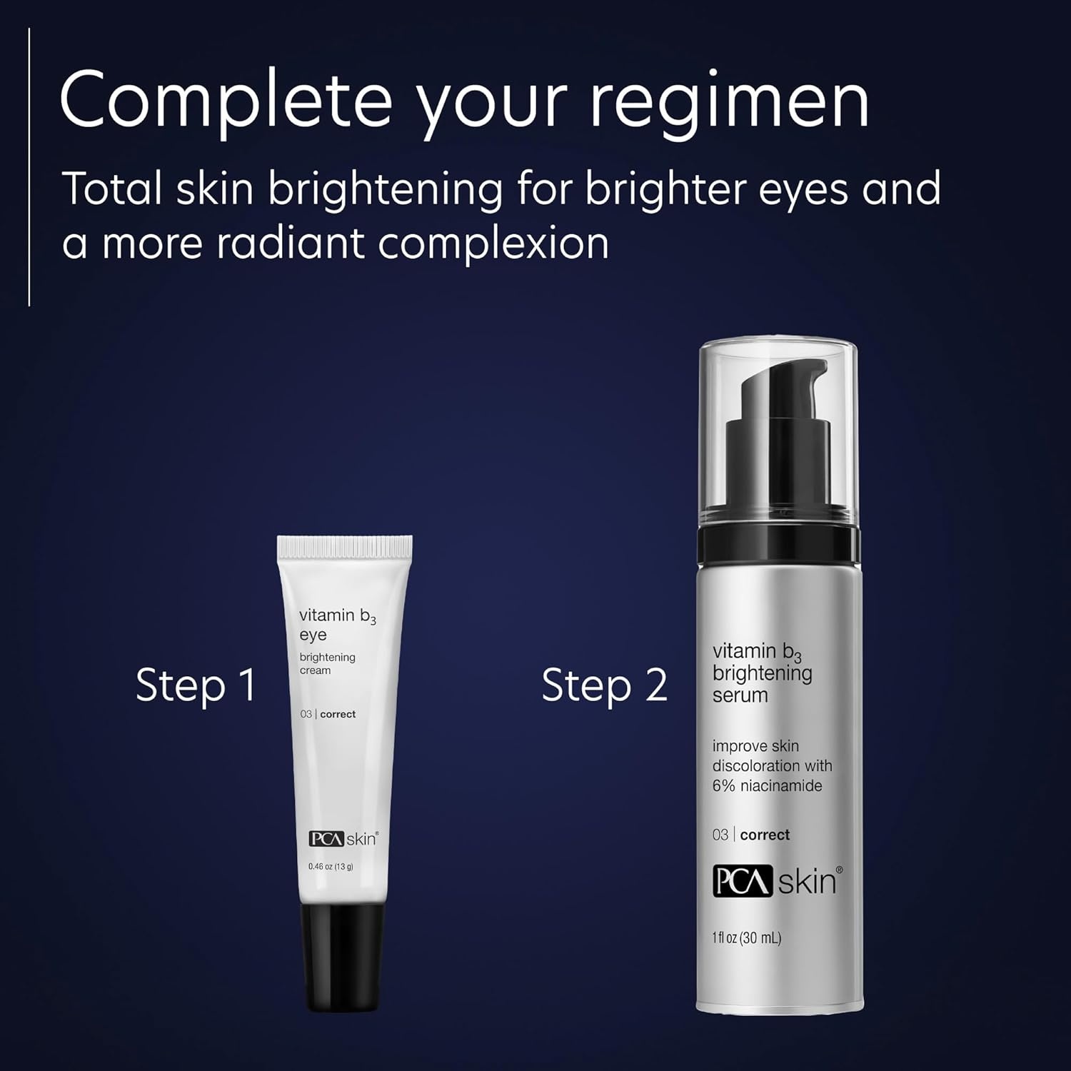 image:imagePCA SKIN Vitamin B3 Eye Brightening Cream Eye Brightener For Bright Eyes Dark Circles Wrinkles and Uneven Skin Tones Anti Aging Eye Cream Formulated with Niacinamide 1 oz Tube
