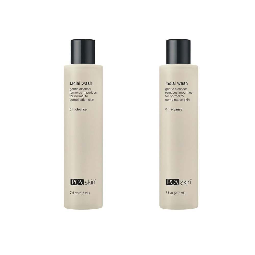 image:imagePCA SKIN Gentle Foaming Face Wash Hydrating Facial Cleanser Removes Makeup and Hydrates and Purifies Skin Good for Sensitive Combination Normal and AcneProne Skin Gentle Face Wash7 Ounce Pack of 2