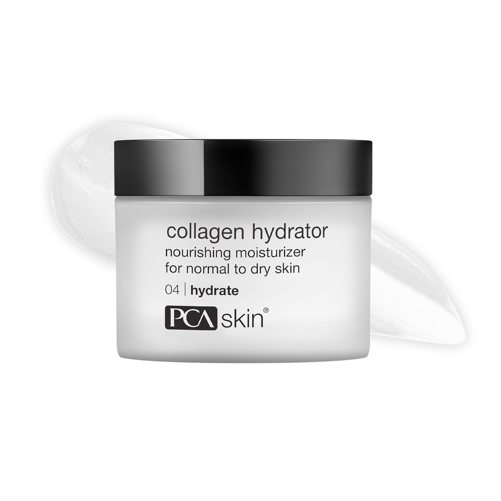 image:imagePCA SKIN Hydrating Collagen Cream for Face Collagen Hydrator Night Cream Hydrates and Firms Dry Mature Skin Made with Shea Butter Olive Fruit Oil and Sweet Almond Fruit ExtractCollagen Cream