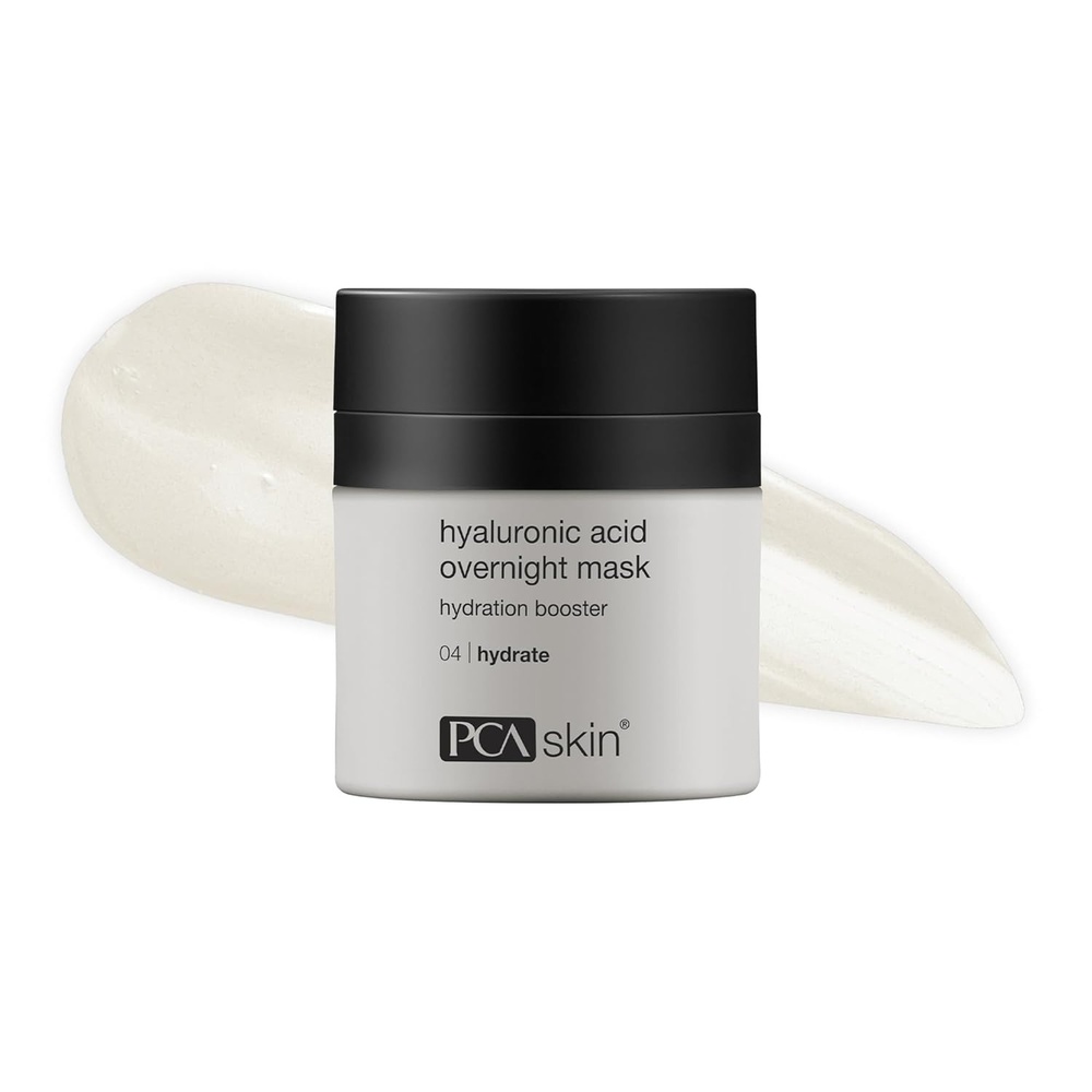 image:imagePCA SKIN Overnight Face Mask Hyaluronic Acid Overnight Mask Brightening Face Mask Rejuvenates and Hydrates Skin Overnight Helps Boost Skin Radiance and Luminosity Anti Aging Face Mask 18 oz Jar