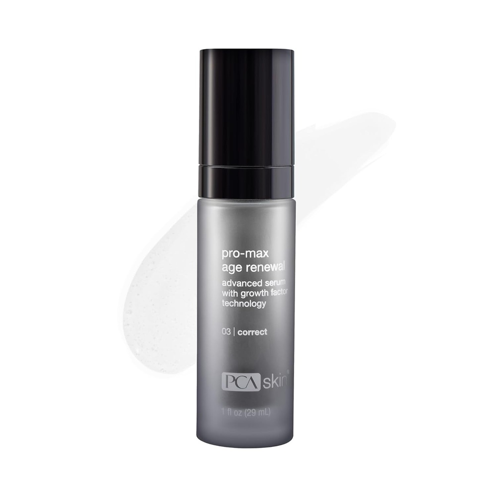 image:imagePCA SKIN Pro Max Age Renewal Anti Aging Serum Anti Aging Face Serum for Reducing Wrinkles and Sagging Skin Helps Lift and Firm Skin on Face and Neck Safe For All Skin Types1 Fl Oz Pack of 1