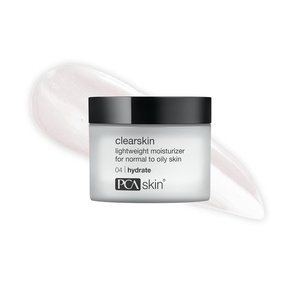 image:imagePCA SKIN Clearskin Lightweight Face Moisturizer for Oily Skin Daily Hydrating Facial Moisturizer for Oily AcneProne and Sensitive Skin Quick Absorbing Reduces Discolorations 17 oz Jar