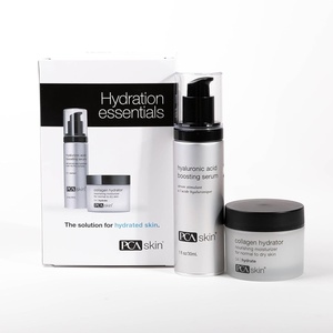 image:imagePCA SKIN Hyaluronic Acid Boosting Face Serum Hyaluronic Acid Serum for Face Made with Niacinamide and Ceramides Helps Reduce Fine Lines and Wrinkles and Delivers 24Hour Moisturization 1 oz PumpEssentials Kit